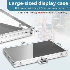 Étui de rangement pour cartes à collectionner en plastique transparent personnalisé FX, avec protection durable pour cartes à collectionner - Product Image 4