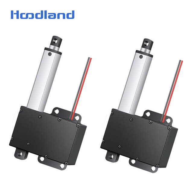 HR61 Quiet Compact Linear Actuator Low Noise Electric Actuator 12V 24V Mini Motorized Lift for Smart Furniture Medical Equipment