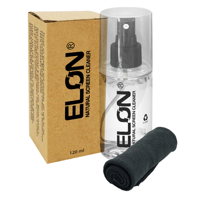 Custom Wholesale Patent Screen Cleanser Eco-friendly Biodegradable Formula 120ml Cleaning Kit for LCD LED TV Smartphone