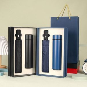 Wsy8745 Hot Corporate Box Smart Thermos Cup Umbrella Custom Logo Meeting Items Luxury Business <b>Gift</b> <b>Set</b> - Product Image 5