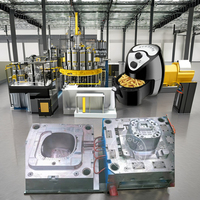 Friteuse à air en plastique OEM personnalisé Shell Moulds Maker Service de moules d'injection en plastique de moulage
