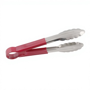 Pinzas de Cocina de Acero Inoxidable Modernas, Duraderas y de Calidad de Lujo, con Agarre Antideslizante de Grado Alimenticio, para Ensaladas, Barbacoa, Catering y Uso en Hoteles, 200 mm - Product Image 1