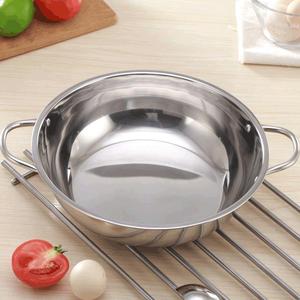Clear Broth <b>Pot</b> Stainless Steel 2.1L 4L Induction Compatible With Lid Household Soup <b>Pot</b> - Product Image 4
