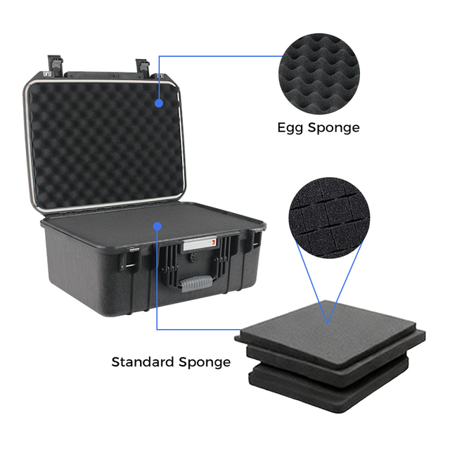 Camera Case Ip67 Waterproof Hard Plastic Case Oem Waterproof Shockproof Outdoor Portable Small Plastic Protective Case