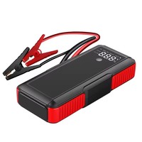 Kit de démarrage de saut d'amplificateur de batterie de voiture d'urgence robuste 1000A avec gonfleur de pneu de compresseur d'air portable et chargeur 12V