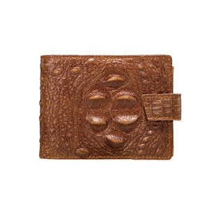 Portafogli da uomo in vera pelle <span class=keywords><strong>portafoglio</strong></span> con blocco Rfid Bifold a grana di <span class=keywords><strong>coccodrillo</strong></span> all'ingrosso della fabbrica alla moda - Product Image 3