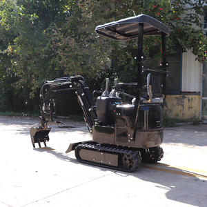 รถขุดตีนตะขาบสำหรับงานก่อสร้างในฟาร์ม เครื่องยนต์ EPA รับประกัน 1 ปี มอเตอร์ปั๊มเกียร์บ็อกซ์ประสิทธิภาพสูง - Product Image 4