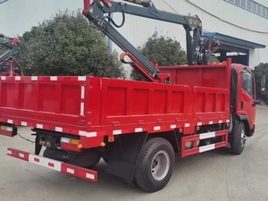 Camion benne basculante 4x2 de 6 à 10 tonnes Monte avec grue articulée et grappin à bois, bras hydraulique, grappin à billes, grue forestière - Product Image 3