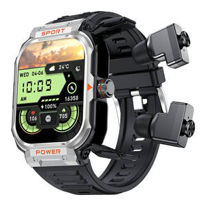 Nuevo reloj inteligente TWS, auriculares BT Call, reloj deportivo 2 en 1, frecuencia cardíaca y presión arterial, NFC, novedad de 2017 - Product Image 2