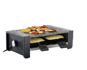 Grill électrique sans fumée pour 4 personnes avec plaque de cuisson en pierre chaude - Product Image 1