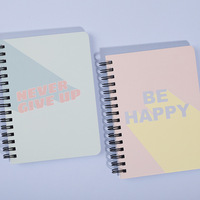 Carnet Mini A7 Personnalisé en Gros pour Étudiants, Reliure Spirale Simple, 60 Feuilles, pour Prise de Notes, Cadeau de Bureau, Carton Blanc