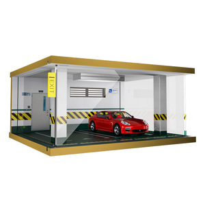 1:24 diorama <span class=keywords><strong>2</strong></span>ที่จอดรถโมเดลอะคริลิคไฟ LED รุ่นจอดรถโมเดลที่จอดรถ - Product Image 1