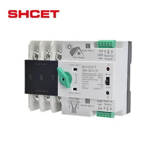 new Dual power automatic transfer switch ats 100A automatic transfer switching2P 125A CB Class