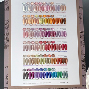 Ailanuo ชุดตาแมว48สีคุณภาพสูง15มล. มีหลายสีให้เลือกผู้จำหน่ายเจลทาเล็บ - Product Image 1