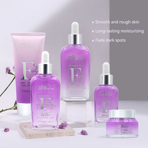 مجموعة العناية بالبشرة من د. روزيفا، 5 قطع، علامة تجارية خاصة، مضادة لحب الشباب، مزيل البقع الداكنة، تونر للوجه، كريم تفتيح، فيتامين إي، طقم العناية بالبشرة - Product Image 3