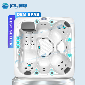 Joyee nóng bán bồn tắm nước nóng giá tốt nhất 2025 thiết kế mới vườn jacuzzier nhập khẩu ariestech Acrylic Spa hirlpool Nhà cung cấp Trung Quốc - Product Image 1