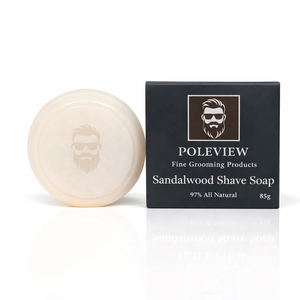 <span class=keywords><strong>Savon</strong></span> à <span class=keywords><strong>raser</strong></span> pour hommes, marque privée, peau sensible, beurre de karité et glycérine, 85 g, parfum bois de santal, nourrissant - Product Image 1