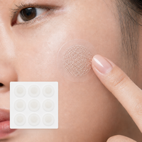 Patch anti-boutons micro-cristallin, emballage personnalisé, vente en gros directe d'usine OEM, autocollant de soin des imperfections