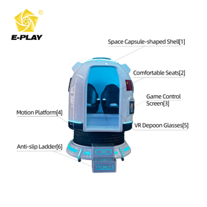 Simulador de Realidad Virtual Económico Eplay, Cápsula Espacial, Parque de Atracciones, Equipo de Juegos Interior para Niños - Product Image 3