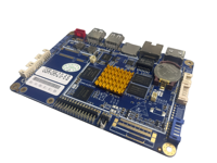 Carte mère embarquée PCBA pour affichage numérique publicitaire, processeur PX30, GPU Mali-G31, système d'exploitation Android 8.1/Linux Ubuntu, interface de module 4G