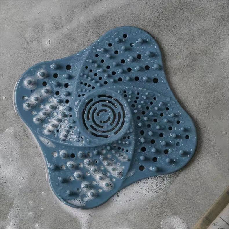 Silicone Floor Drain Filter, Built-in Suction Cup Bathtub Drain Cover,Suitable for Bathroom Bathtub Kitchen · image 6