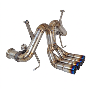 Système d'échappement sportif léger AsiaLink en titane avec soupapes pour <span class=keywords><strong>Lamborghini</strong></span> Aventador Lp700-4 Gintani - Product Image 3
