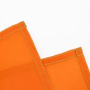 Sofort Lieferbar 3x5 FT Doppelseitig Siebgedruckte Fliegende Flaggen im Kleeblatt-Design in Grün, Weiß und Orange aus Polyester - Product Image 4