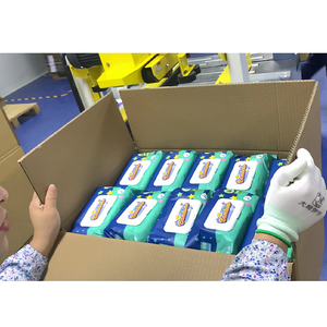 Aceite de coco a base de <span class=keywords><strong>agua</strong></span> fragancia agradable toallitas hipoalergénicas para bebés al por mayor - Product Image 2