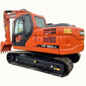 Excavatrice sur roues Develon DX150W, 15 tonnes, mobile, à pneus en caoutchouc, haute vitesse, machine de construction routière, prête pour l'expédition mondiale - Product Image 4