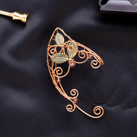 Nouvelles Boucles d'Oreilles Fantaisie Elfes Fées Faits Main Style Tendance Manchette Clip-On Halloween Oreilles d'Elfe