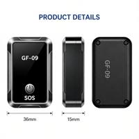 Mini traceur GPS GF-09, positionnement WiFi en temps réel, bouton SOS d'urgence, prise en charge de l'application Android IOS, autonomie de la batterie de 1 an, 24-48 heures