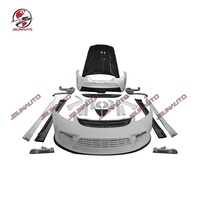 Diffuseur de pare-chocs avant de voiture pour Panamera 970.2 Facelift MSY Style Kit de carrosserie large pour Panamera GTS capot en carbone