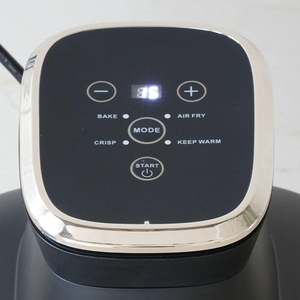 Nồi chiên không khí bát thủy tinh cầm tay 4L giòn điều khiển cảm ứng kỹ thuật số thông minh 1500W đa chức năng - Product Image 4