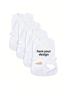 Delantal de poliéster personalizado con bolsillos y correas laterales ajustables para uso en exteriores, aplicación en campos de golf, diseño en blanco para impresión. - Product Image 5
