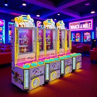 Machine de jeu d'amusement à pièces pour enfants, jeu de tir à la pique en métal, pour les foires, les centres commerciaux et les parcs