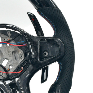 Vô lăng xe hơi làm từ sợi carbon rèn tùy chỉnh, phù hợp với dòng xe BMW Series 1 2 3 4 Z F40 F44 G20 G21 G22 G28 G29 G80 M3 G80 LED Napa - Product Image 5