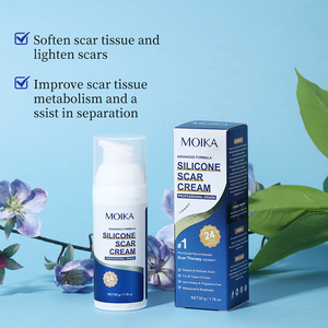 Crème réparatrice en <span class=keywords><strong>silicone</strong></span> pour cicatrices d'acné, boutons et vergetures, gel tenseur pour le visage - Product Image 4