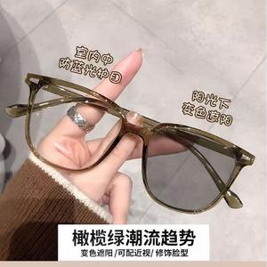 Gafas Fotocromáticas con Bloqueo de Luz Azul, Montura Grande, Material de PC, Lentes que Cambian de Color para Estudiantes - Product Image 4