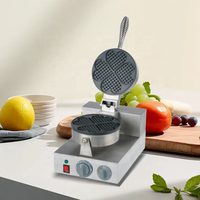 Cône électrique commercial de gaufre d'acier inoxydable faisant le fabricant/cône commercial de crème glacée faisant la machine