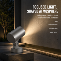 Projecteur LED extérieur 24W OEM ODM, éclairage architectural mural AC, faisceau réglable pour bâtiments et ponts