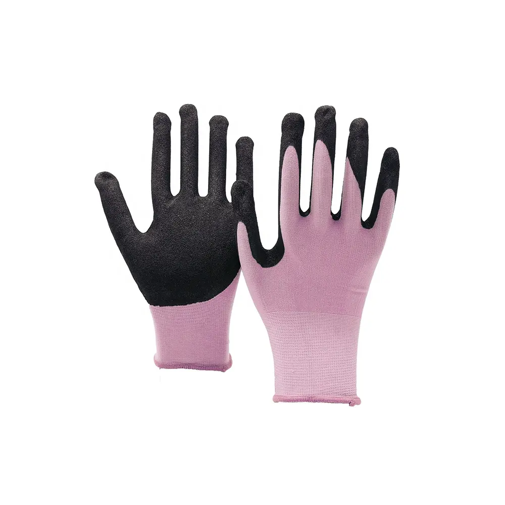 GLOVEMAN Vente De haute qualité Bon Prix Plantation de Jardinage En Latex gants de Travail de Sécurité Gants de Jardin pour L'industrie Légère et agriculteur