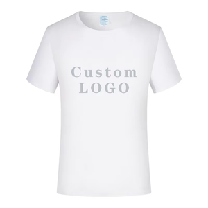 Camisetas Sublimables 100% Poliéster con Logotipo para Hombres, Mujeres y Niños, Camisetas Blancas Lisas al por Mayor con Logotipo Personalizado Impreso - Product Image 2