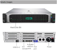 Servidor DL380 Gen10 Original y Nuevo, CPU 3204, Memoria DDR4 de 32 GB, RAID P408i-a de 1.2 TB para Servidor HPE DL 380, con Buen Precio