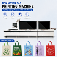 Imprimante UV industrielle pour sacs avec base de données dynamique (EXCEL/CSV) CMYK 108mm+108mm Vitesse couleur 40-60 pièces/min Support 1 an