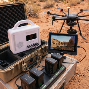 Centrale Électrique Portable Solaire Intelligente 300W en Gros avec Onduleur à Onde Sinusoïdale Pure, Contrôleur MPPT et Batterie LiFePO4 Compatible UE/Royaume-Uni - Product Image 6