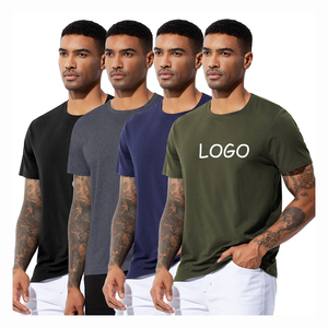 Camisetas de secado rápido con impresión personalizada, ropa de calle en blanco, camiseta cuadrada con estampado, camisetas de transferencia de calor con logotipo para hombres - Product Image 1