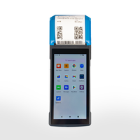 Terminal de point de vente portable Android 13 de 5,5 pouces avec Bluetooth, 3 Go de RAM, 32 Go de SSD pour les magasins de détail
