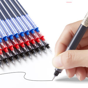नई स्कूल कार्यालय नीले और काले, लाल सीधे प्रत्यक्ष तरल तटस्थ जेल कलम - Product Image 1