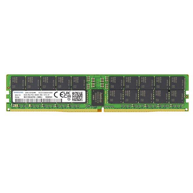 64GB DDR5 5600MHz ECC RDIMM 2Rx4 Dual Rank 288-Pin Registered Server Memory Module