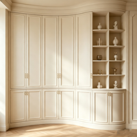 Armoire de salon modulaire en bois massif, moderne, durable, écologique, personnalisée, avec 5 tiroirs, pour usage hôtelier